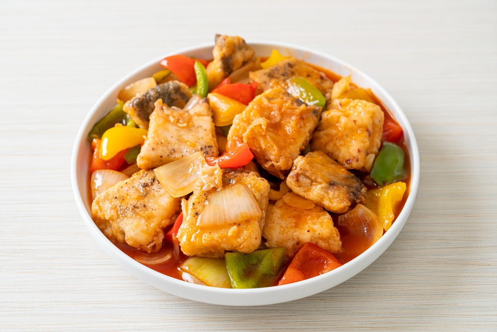 Whole Fried Fish Stew