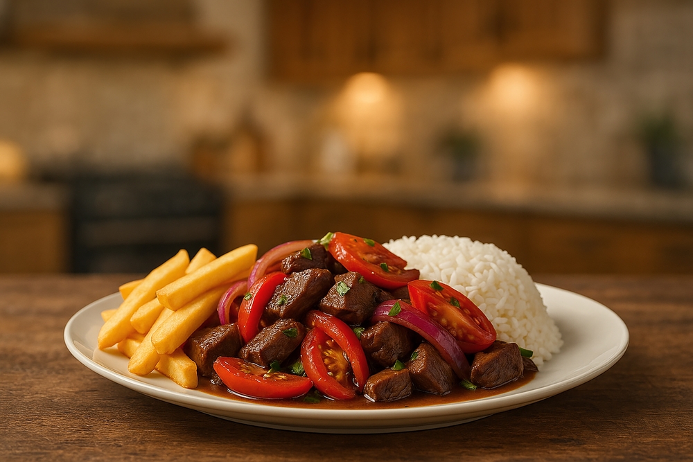 Peruvian Lomo Saltado Chicken/Beef