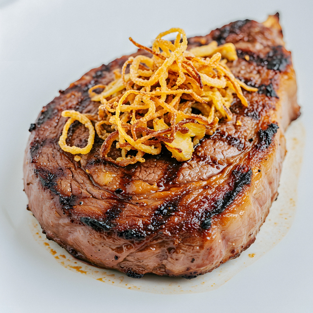 Crispy Onion Steak